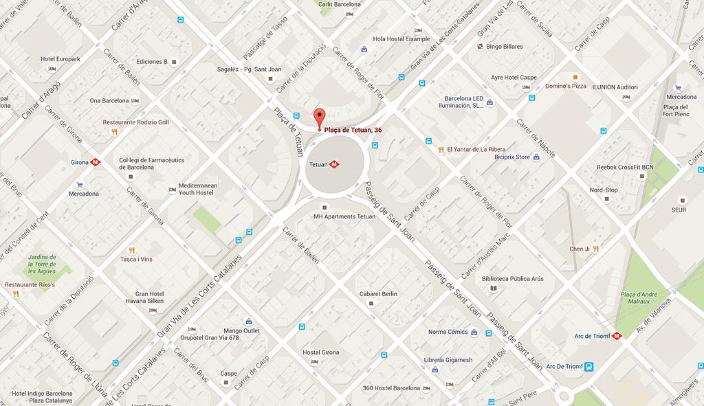 Apartament Click&Flat Luxury Tetuan Barcelona Zewnętrze zdjęcie